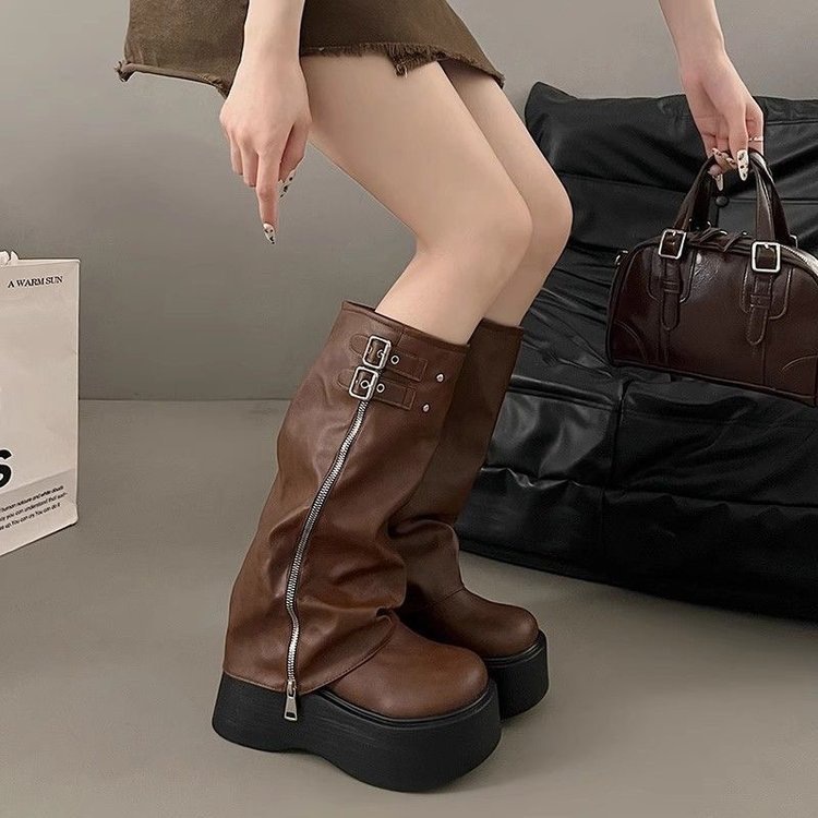 ファッションラウンドヘッドストレッチソックスブーツ2025夏 - No Show Sock Women のレビューと価格