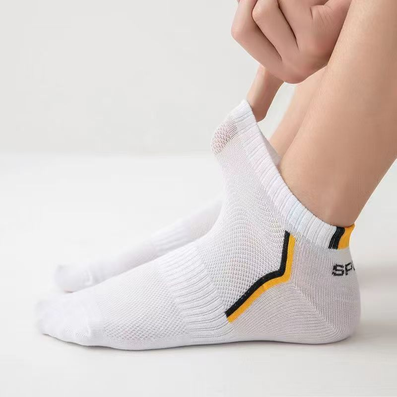 1/3/5足組 男女兼用スポーツアンクルソックス 通気性メッ - No Show Sock Women のレビューと価格