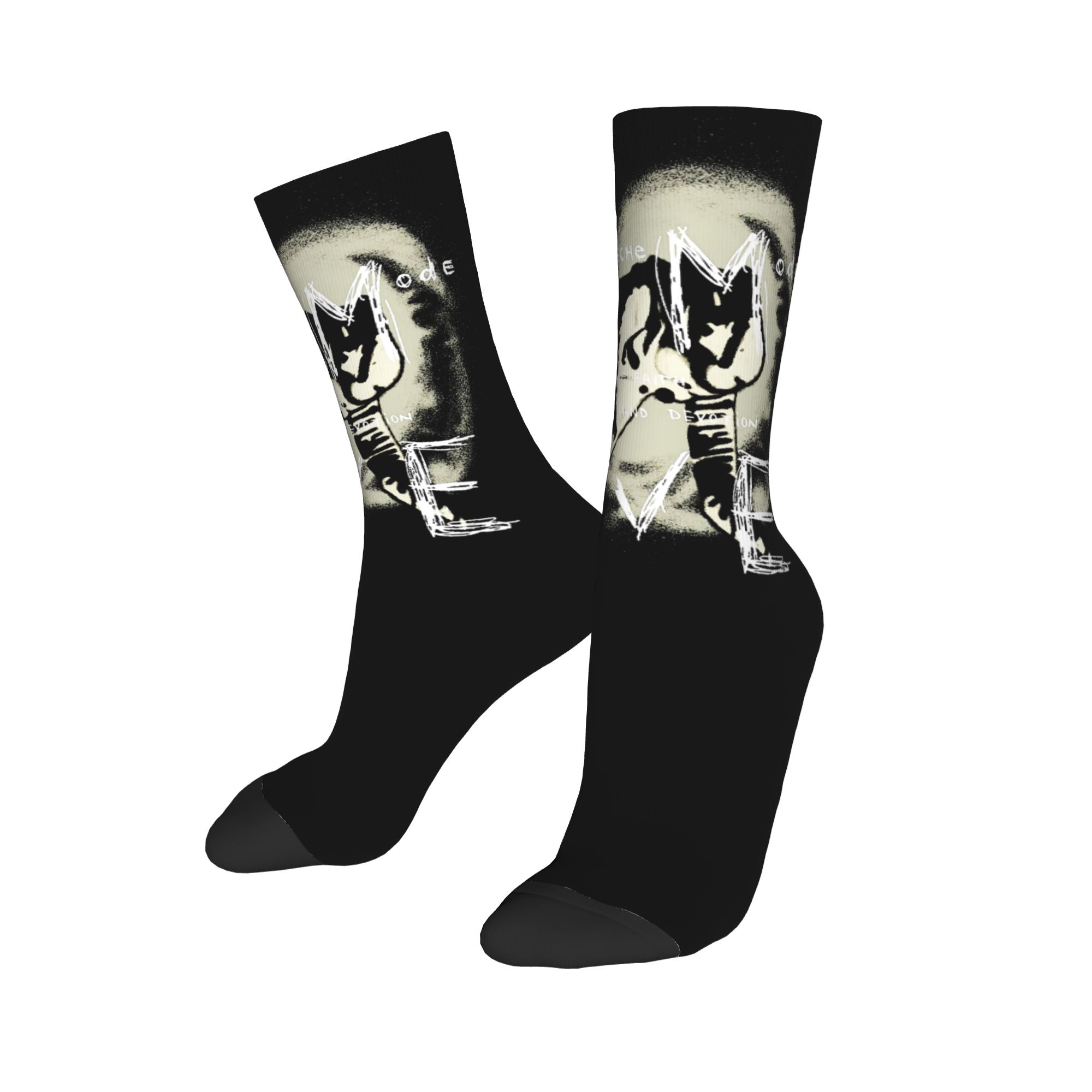 カスタム電子ロックデペッシュクールモードドレスソックス男性用 - Dress Sock Men のレビューと価格