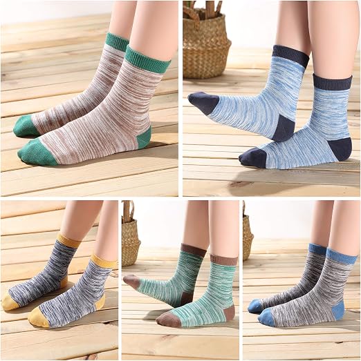 キッズ ボーイズ クルー アンクルソックス コットン ドレス - Cotton Crew Sock Pack のレビューと価格