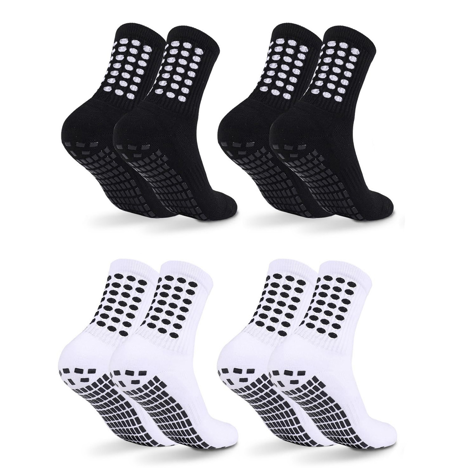 4/8 ペアキッズグリップサッカーソックスクッション性ノンス - Athletic Sock Cushion のレビューと価格