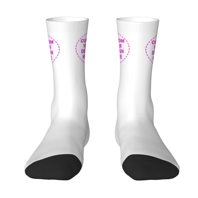 パーソナライズ カスタム写真ロゴテキスト メンズ レディース - Dress Sock Men のレビューと価格