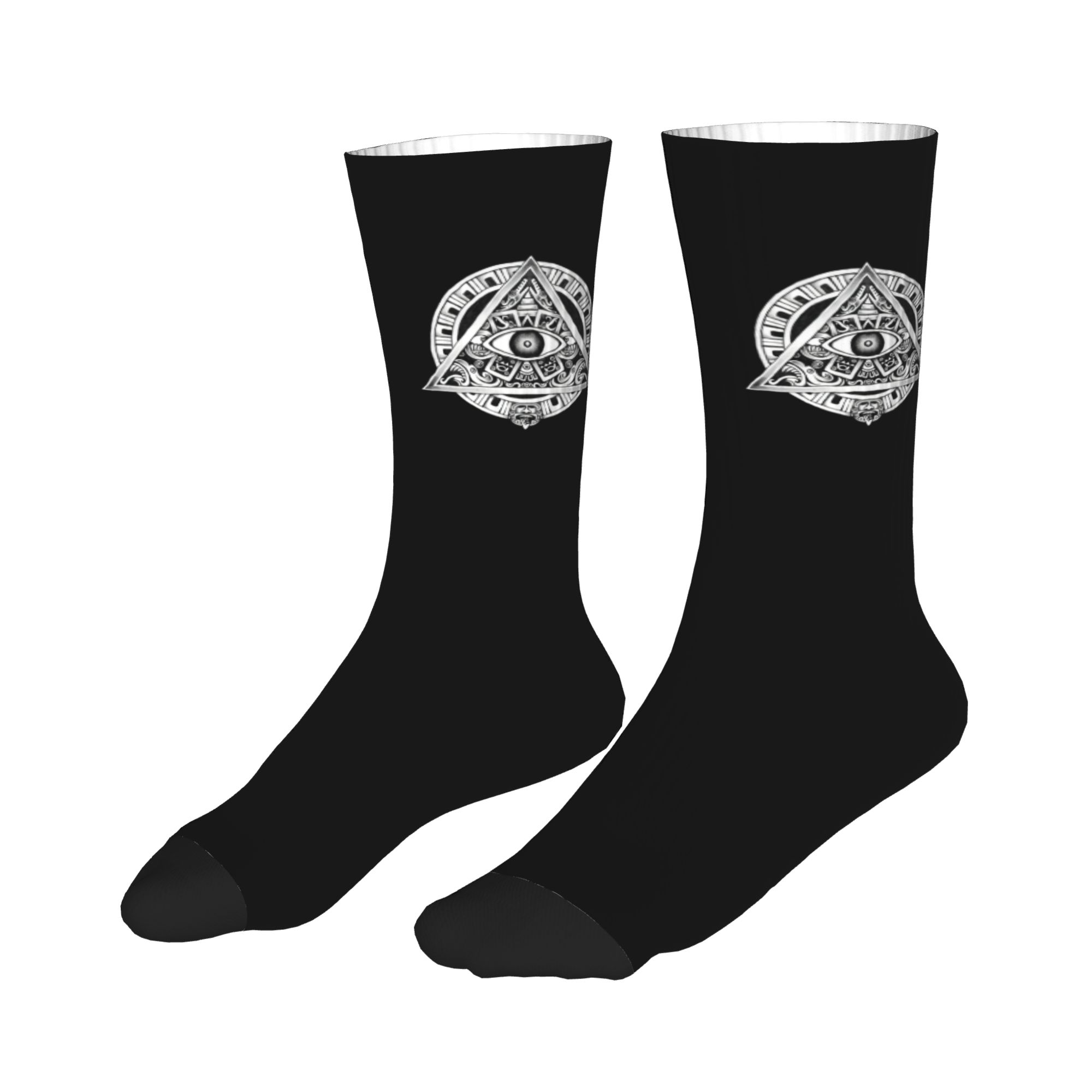 楽しいメンズイルミナティ古代シンボルドレスソックスユニセック - Dress Sock Men のレビューと価格